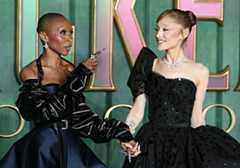 Cynthia Erivo y Ariana Grande, durante la presentación de 'Wicked: for good' en noviembre de 2025.