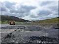 SO1291 : Roundabout construction at the Kerry Road junction (set of 2 images) by Penny Mayes