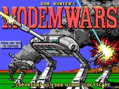 Modem Wars - game cover