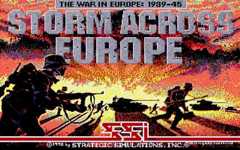 Storm Across Europe - game cover