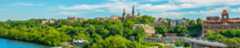 Landscape shot of the Georgetown University main campus
