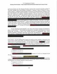 Page 148 from Full Mueller Report With Redactions