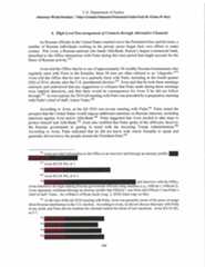 Page 154 from Full Mueller Report With Redactions