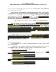 Page 157 from Full Mueller Report With Redactions