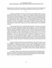 Page 18 from Full Mueller Report With Redactions