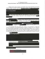 Page 61 from Full Mueller Report With Redactions