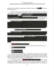 Page 62 from Full Mueller Report With Redactions