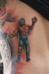 Verdadero fan de la lucha libre mexicana