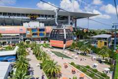 General Campus view from Gondola at Miami Open presented by Itau Tennis tournament
