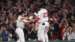 Boston Red Sox designated hitter Masataka Yoshida, infielder Romy González