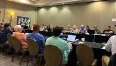 Snapper Grouper AP Members at the SG AP meeting in April of 2025.