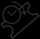 Zeitkarten für Wochenkarte, Monatskarte und Jahreskarte