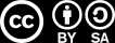 Logo do Creative Commons BY SA