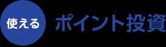 使える ポイント投資