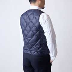 【別注】＜TAION＞インナーダウンベスト （ダークネイビー）
