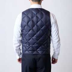 【別注】＜TAION＞インナーダウンベスト （ダークネイビー）｜詳細画像