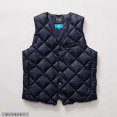 【別注】＜TAION＞インナーダウンベスト （ダークネイビー）