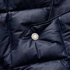 【別注】＜TAION＞インナーダウンベスト （ダークネイビー）｜詳細画像