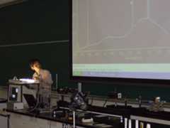 実験風景の写真