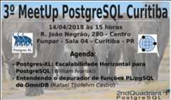 3º MeetUp PostgreSQL Curitiba