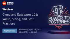 Cloud and Databases 101: Value, Sizing, and Best Practices