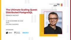 Evento en Diciembre: ¡Postgres distribuido!