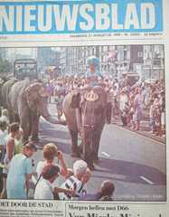 Ganesha's last circus appearance