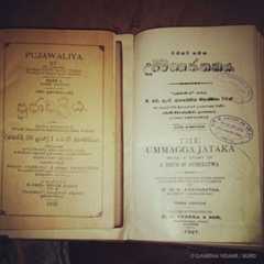 Old book brought to Germany with Epi