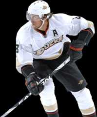 Teemu in Anaheim Ducks