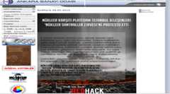 Redhack nükleerci Ankara Sanayi Odası&#8217;nın sitesini hackledi