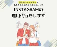 現役SNSマーケターがインスタ運用代行をします 『画像制作のみ』から『全部おまかせ』まで！最適プランを提案！