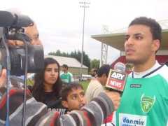 Kashif Siddiqi former Pakistan International, Co-founder of Football for Peace