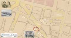 map of rue des Halles with the Showroom Paris today