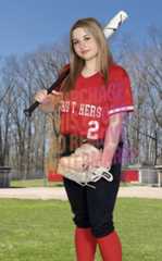 Hannah Susany, sophomore, is an outfielder for the LadyCats,