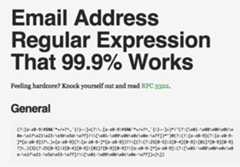 Email Regex