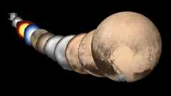 「冥王星」観測85年を凝縮 ぼんやりした点から鮮明な表面の姿へ