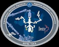 Patch STS-123 DEXTRE