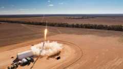 HyImpulse SR75 rocket lifts off from Koonibba Test Range. Credit: Hyimpulse