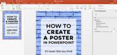 How to Quickly Make a Poster In PowerPoint
