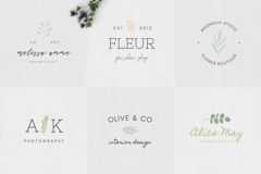 10+ Best Free Feminine Logo Template Collections for Designers