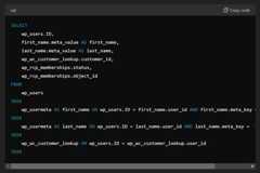 How to Use ChatGPT to Export Data from a WordPress Database