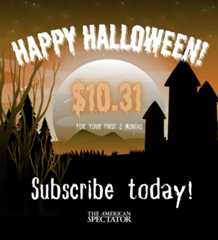 Halloween subscription offer, $10.31 for two months.