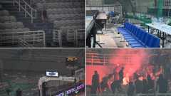 Žestoki derbi i rivalstvo bez granica: Čuvena dvorana devastirana, huligani su opet sve uništili!