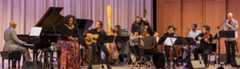 <h3>ENLIGHTENED SOULS</h3><p>Duke Performances commissioned jazz pianist Billy Childs to compose "Enlightened Souls," in honor of the first five black undergraduate students to integrate the university. It was performed with vocalist Dianne Reeves in Baldwin Theater on Friday, Oct. 4, 2013.</p><div class="more_button"> <a href="http://www.youtube.com/watch?v=6-ff5Jvqut0&list=PLYZhPUaJyXIZKJ3o0sy2Jp9LwcxxidafP" target="_blank"> </a> </div>
