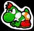 Brawl Sticker Yoshi (Paper Mario TTYD).png