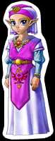 Brawl Sticker Young Zelda (Zelda Ocarina of Time).png