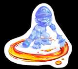 Brawl Sticker Shadow Mario (Super Mario Sunshine).png
