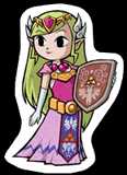 Brawl Sticker Young Zelda (Zelda Minish Cap).png