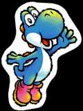 Brawl Sticker Yoshi (Yoshi Touch & Go).png