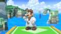 Dr. Mario's up taunt.